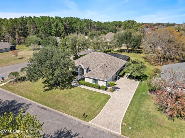 drone / aerial view