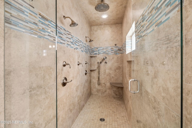 full bath with a stall shower