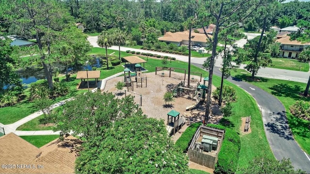 view of property's community with playground community