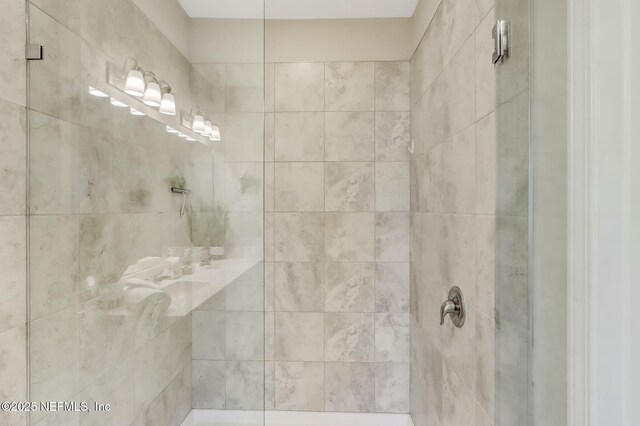 454 Pine Bluff Dr, Saint Augustine, FL 32092 - bathroom featuring a stall shower
