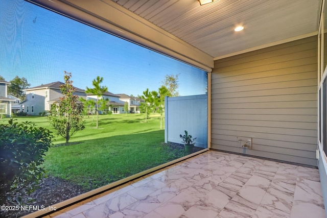 454 Pine Bluff Dr, Saint Augustine, FL 32092 - view of patio with a residential view