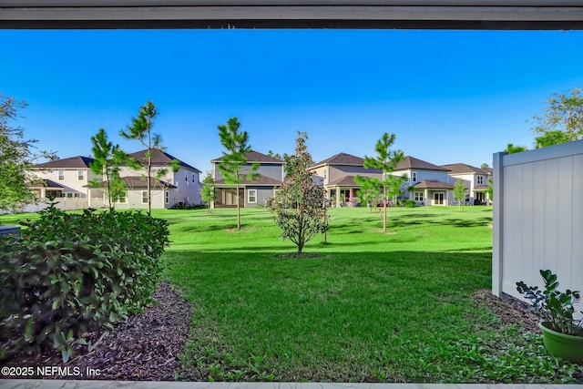 454 Pine Bluff Dr, Saint Augustine, FL 32092 - view of yard with a residential view