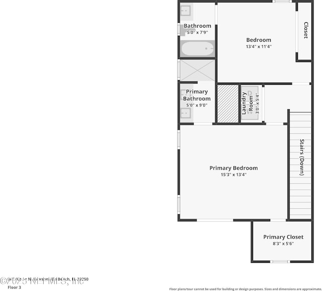 342 4th St N, Jacksonville Beach, FL 32250 - view of layout