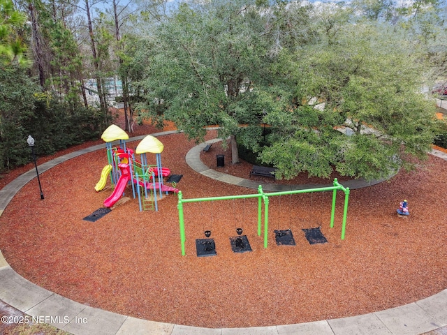 view of community playground