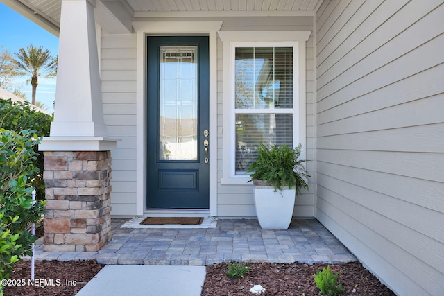 view of entrance to property