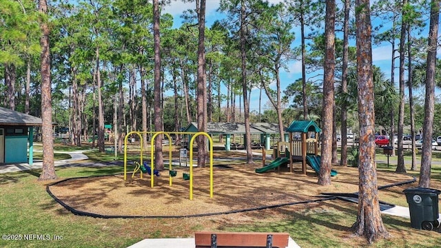 view of community playground