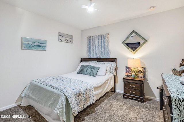 95170 Timberlake Dr, Fernandina Beach, FL 32034 - bedroom with baseboards and dark colored carpet