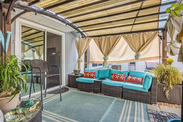 95170 Timberlake Dr, Fernandina Beach, FL 32034 - view of patio with outdoor lounge area