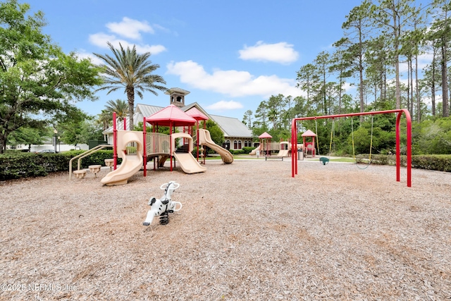 view of community playground