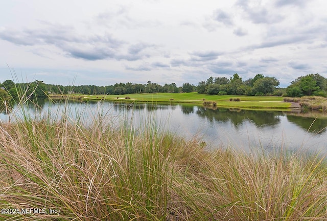 property view of water