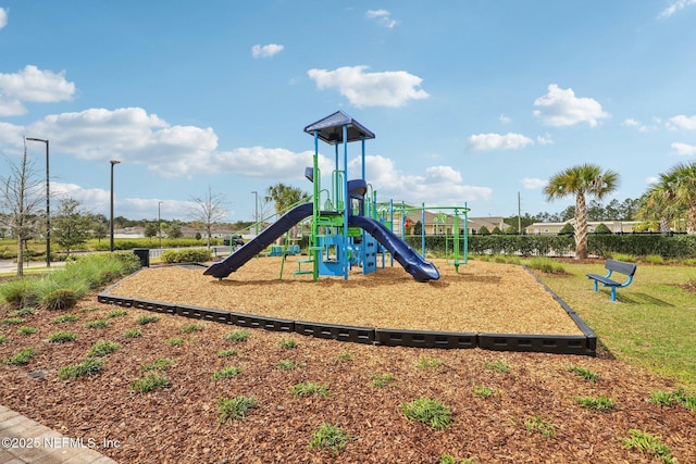 view of community playground