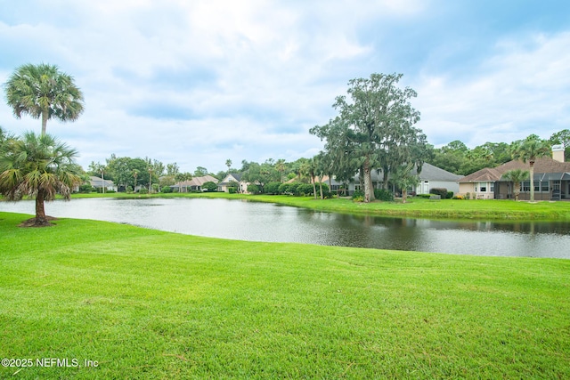 property view of water