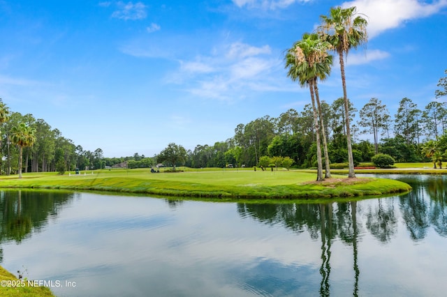 property view of water