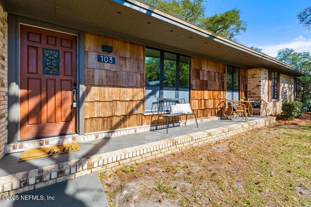 view of entrance to property