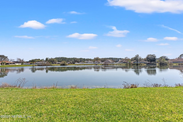 property view of water