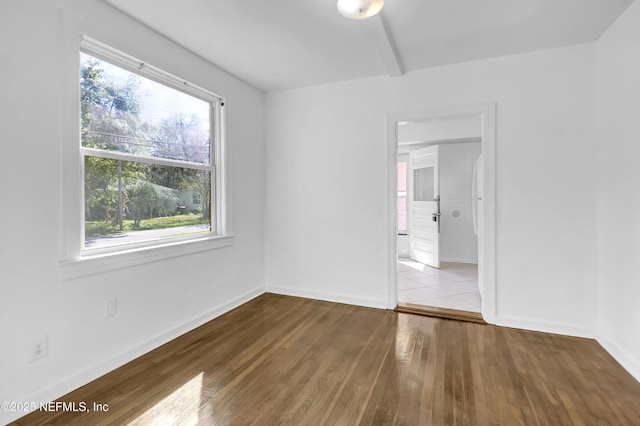4804 Elizabeth Ter, Jacksonville, FL 32205 - empty room with wood finished floors and baseboards