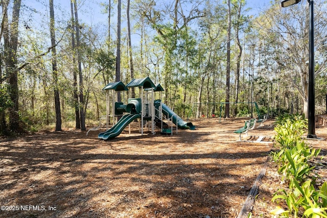 view of community playground