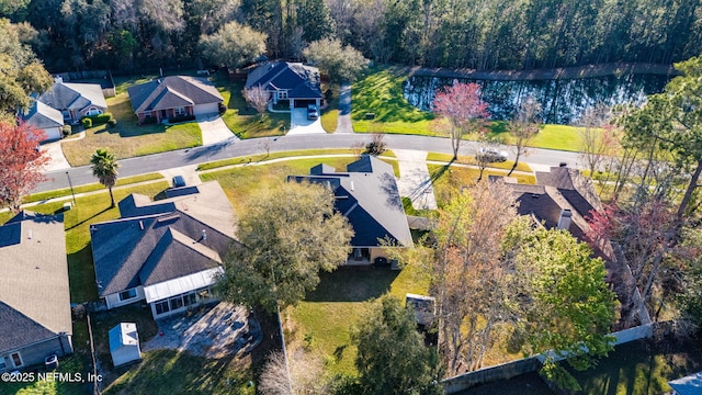 bird's eye view featuring a residential view