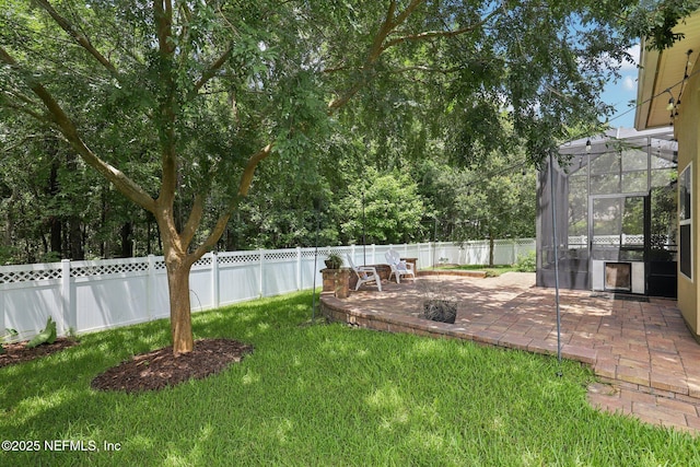 741 W Kings College Dr, Saint Johns, FL 32259 - fenced backyard with a patio