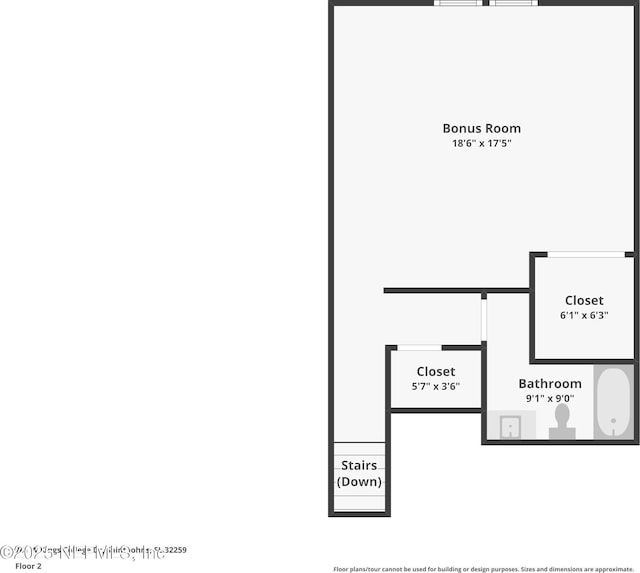 741 W Kings College Dr, Saint Johns, FL 32259 - view of room layout