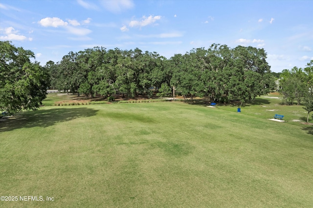 view of home's community featuring a yard