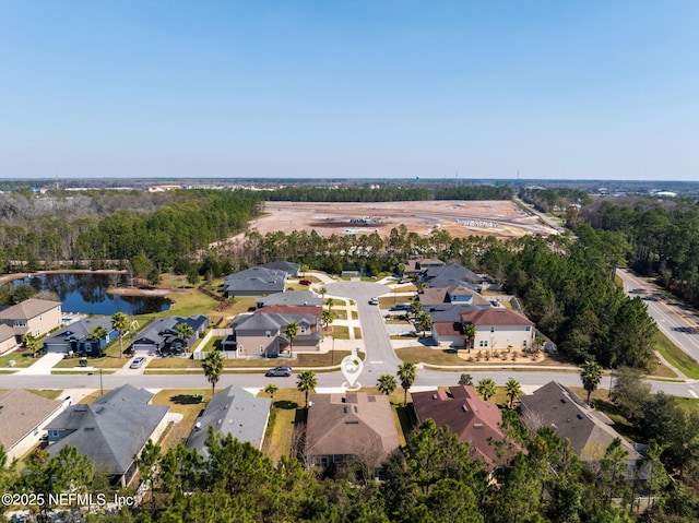 birds eye view of property featuring a residential view