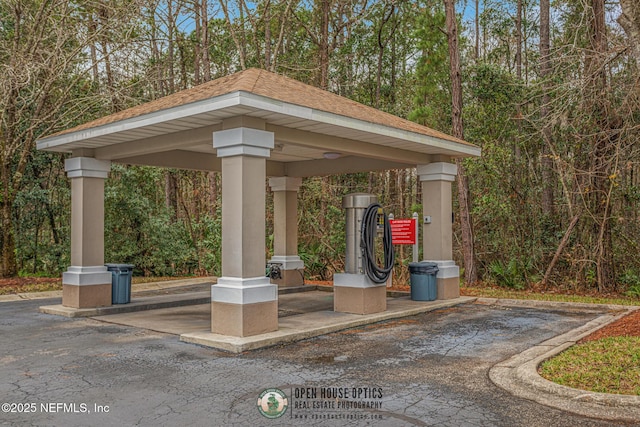 view of property's community featuring a gazebo