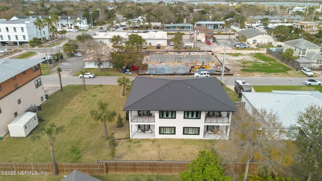 birds eye view of property featuring a residential view