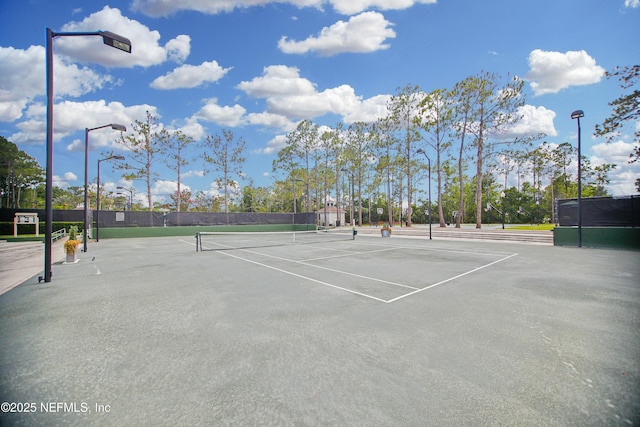 2534 Willow Creek Dr, Fleming Island, FL 32003 - view of tennis court