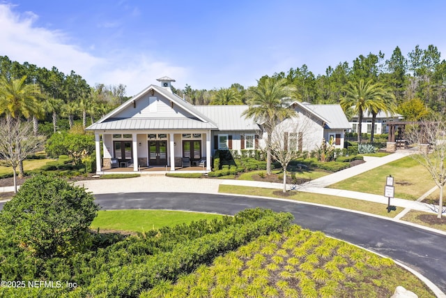 view of property with driveway