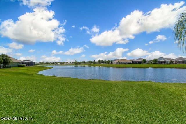 property view of water