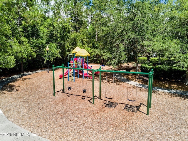 view of communal playground