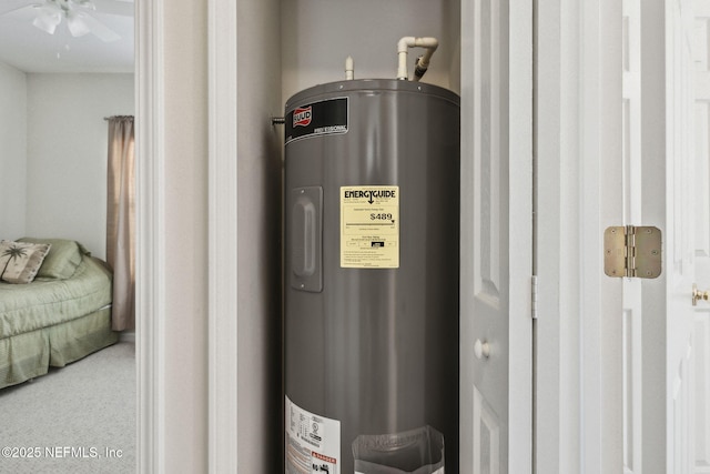 7157 Deerfoot Point Cir Unit 10-2, Jacksonville, FL 32256 - utility room with water heater