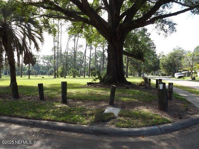 view of community with a yard