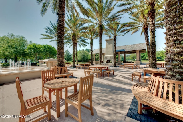 view of patio