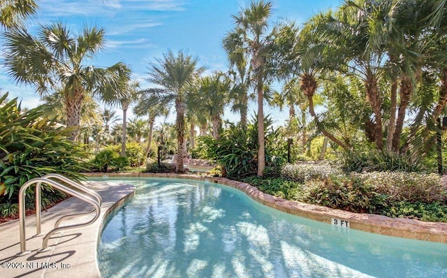 607 Caspia Ln, Ponte Vedra, FL 32081 - view of swimming pool