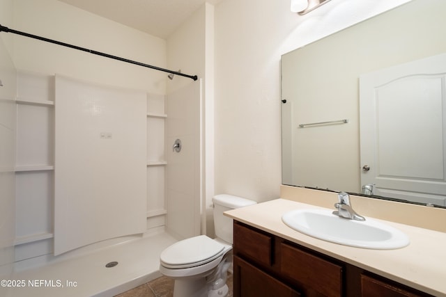 4908 Key Lime Dr Unit 301, Jacksonville, FL 32256 - full bath featuring tile patterned flooring, toilet, a stall shower, and vanity