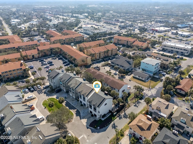 drone / aerial view featuring a residential view