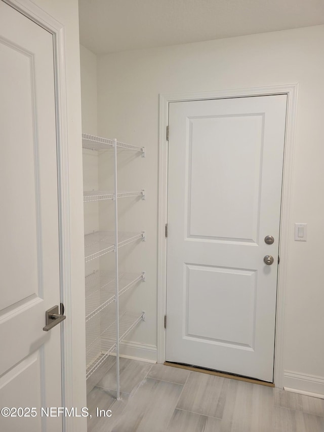 view of pantry