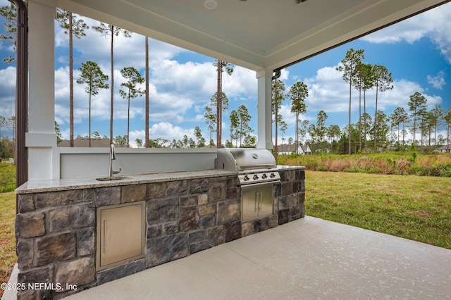 36263 Pitch Ln, Hilliard, FL 32046 - view of patio featuring a sink