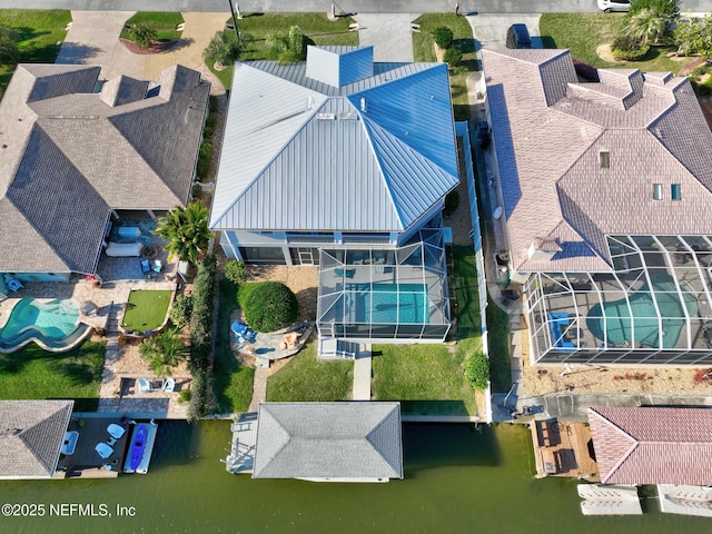 drone / aerial view