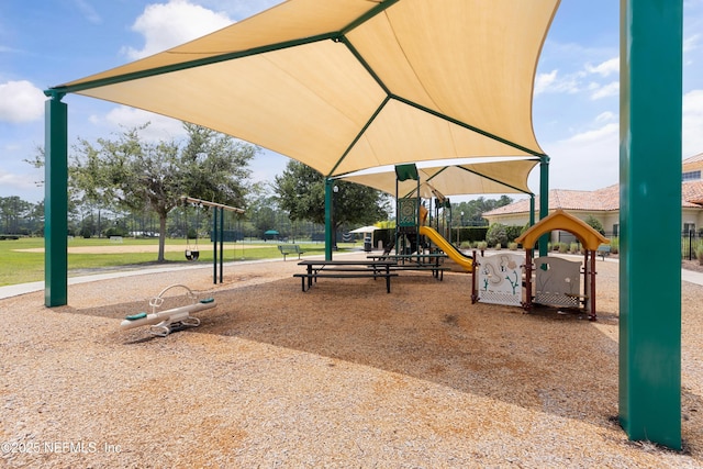 view of community playground