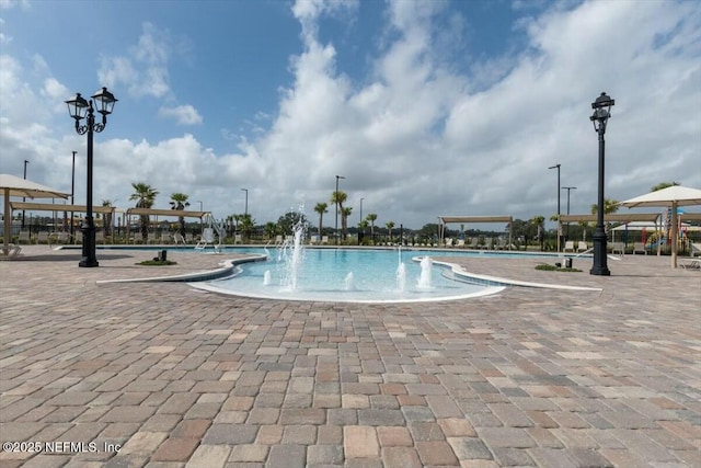 view of swimming pool