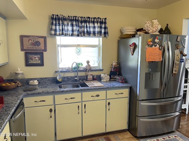 kitchen featuring a sink and appliances with stainless steel finishes