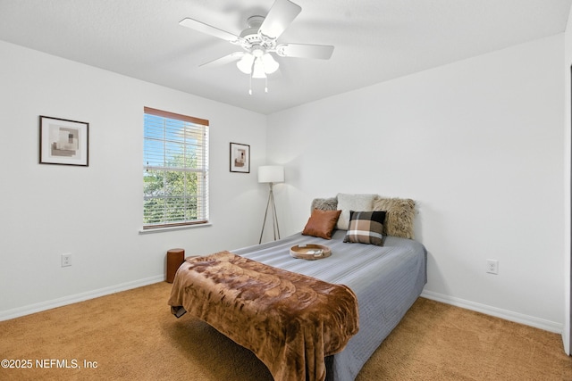 75250 Fern Creek Dr, Yulee, FL 32097 - bedroom featuring light colored carpet and ceiling fan