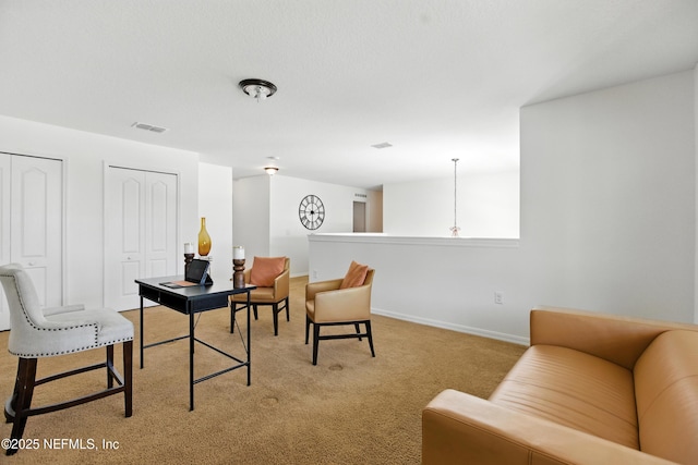 75250 Fern Creek Dr, Yulee, FL 32097 - office with light colored carpet and baseboards
