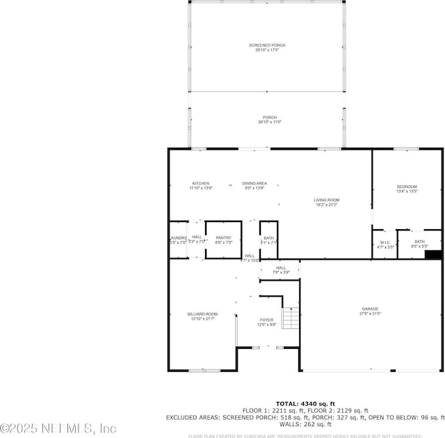 75250 Fern Creek Dr, Yulee, FL 32097 - view of home floor plan
