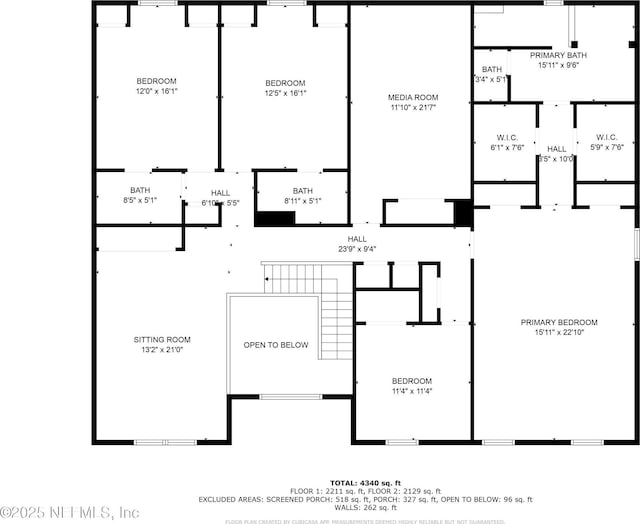75250 Fern Creek Dr, Yulee, FL 32097 - view of room layout