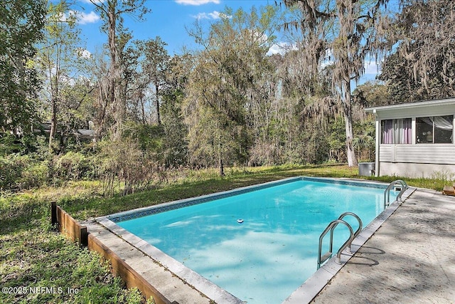 view of pool