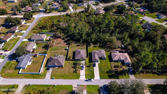 birds eye view of property featuring a residential view